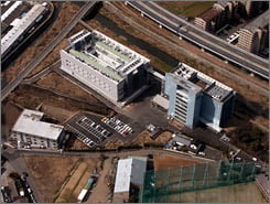 神奈川県衛生研究所整備特定事業：外観写真（全景）