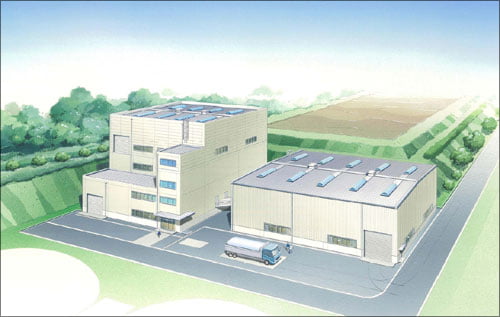 愛知県知多浄水場始め4浄水場整備運営事業：外観図