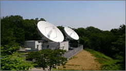 静止地球環境観測衛星の運用等事業：外観写真（鳩山）