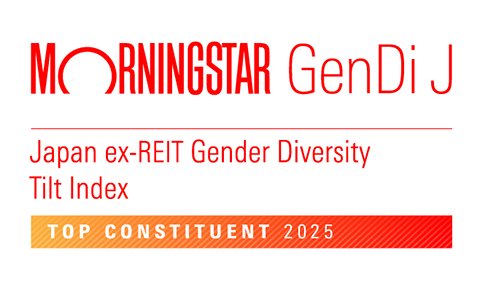 Morningstar GenDi J Japan ex-REIT Gender Diversity Tilt Index TOP CONSTITUENT 2025