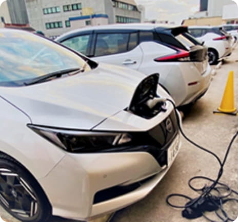 EV統合型サービスを活用し導入した営業車